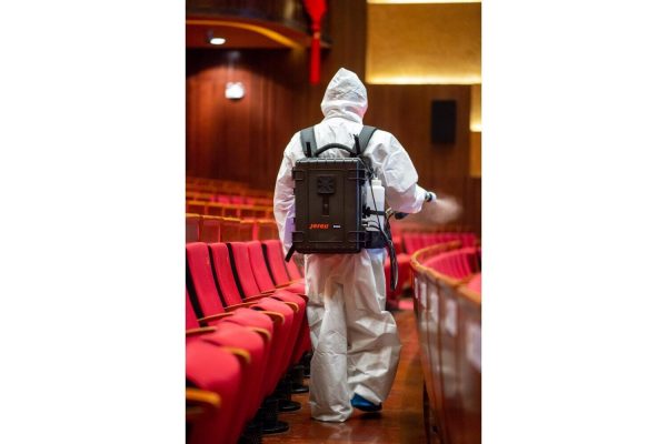 ESS - Jereh Backpack Electrostatic Sprayer theatre